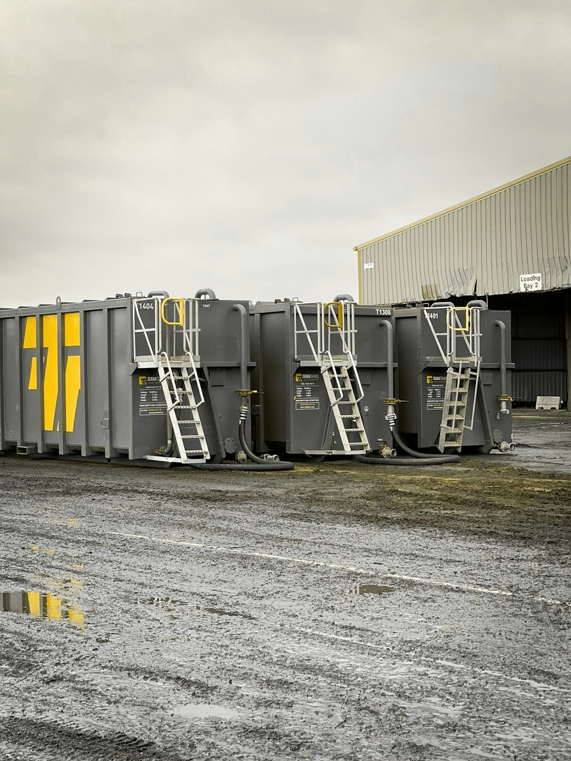 Lineup of TerraTanks